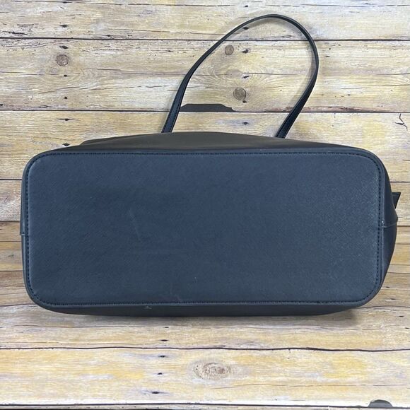 Anne Klein Structured Work Tote and Flap Pouch Bundle Black - Picture 10 of 16